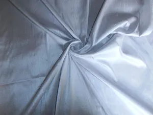 100% PURE SILK DUPIONI FABRIC LIGHT LEVENDER colour 54" wide WITH SLUBS MM51[1]