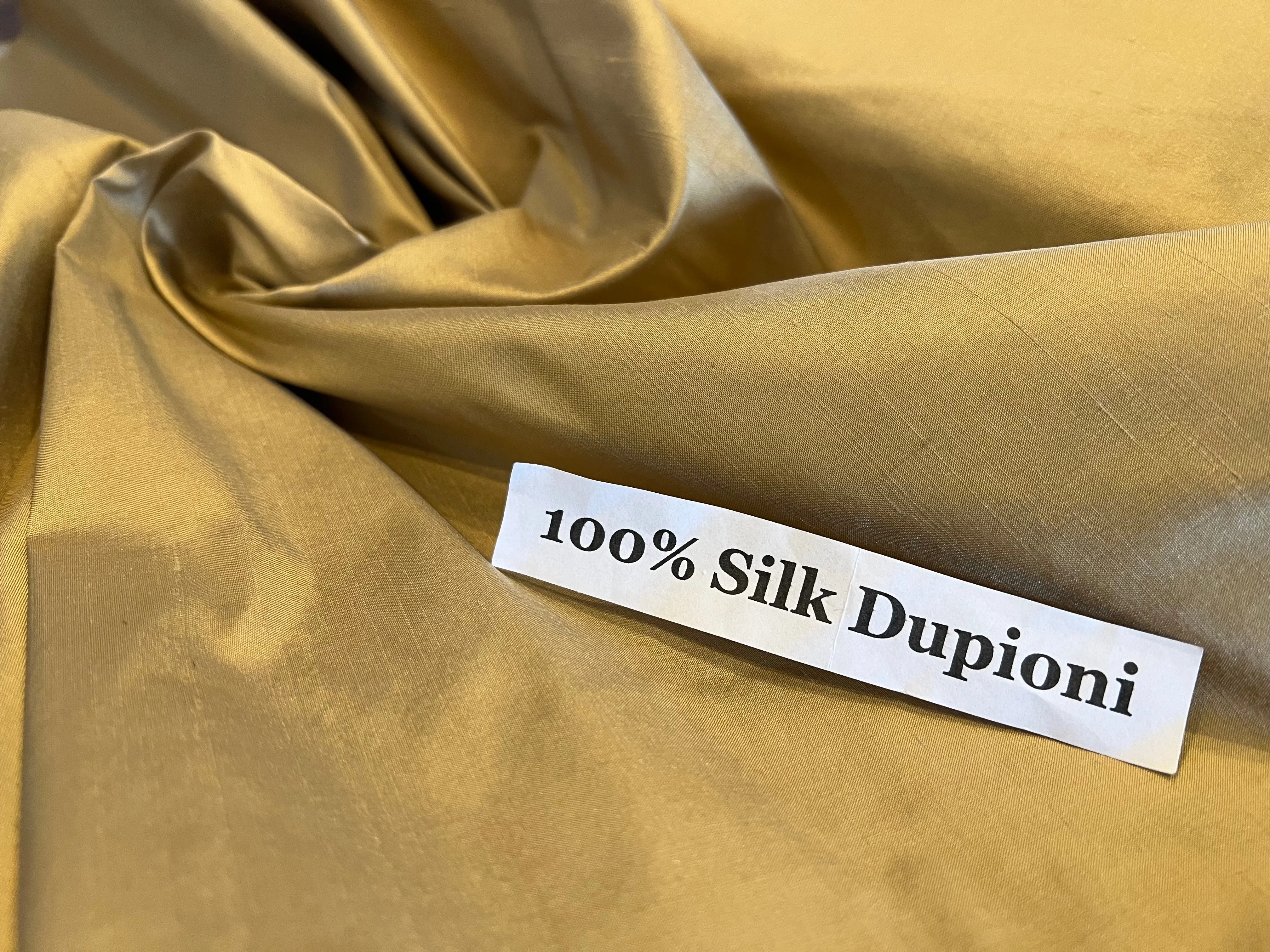 #1383 Corsican Treasure 100% Silk Shantung Remnant