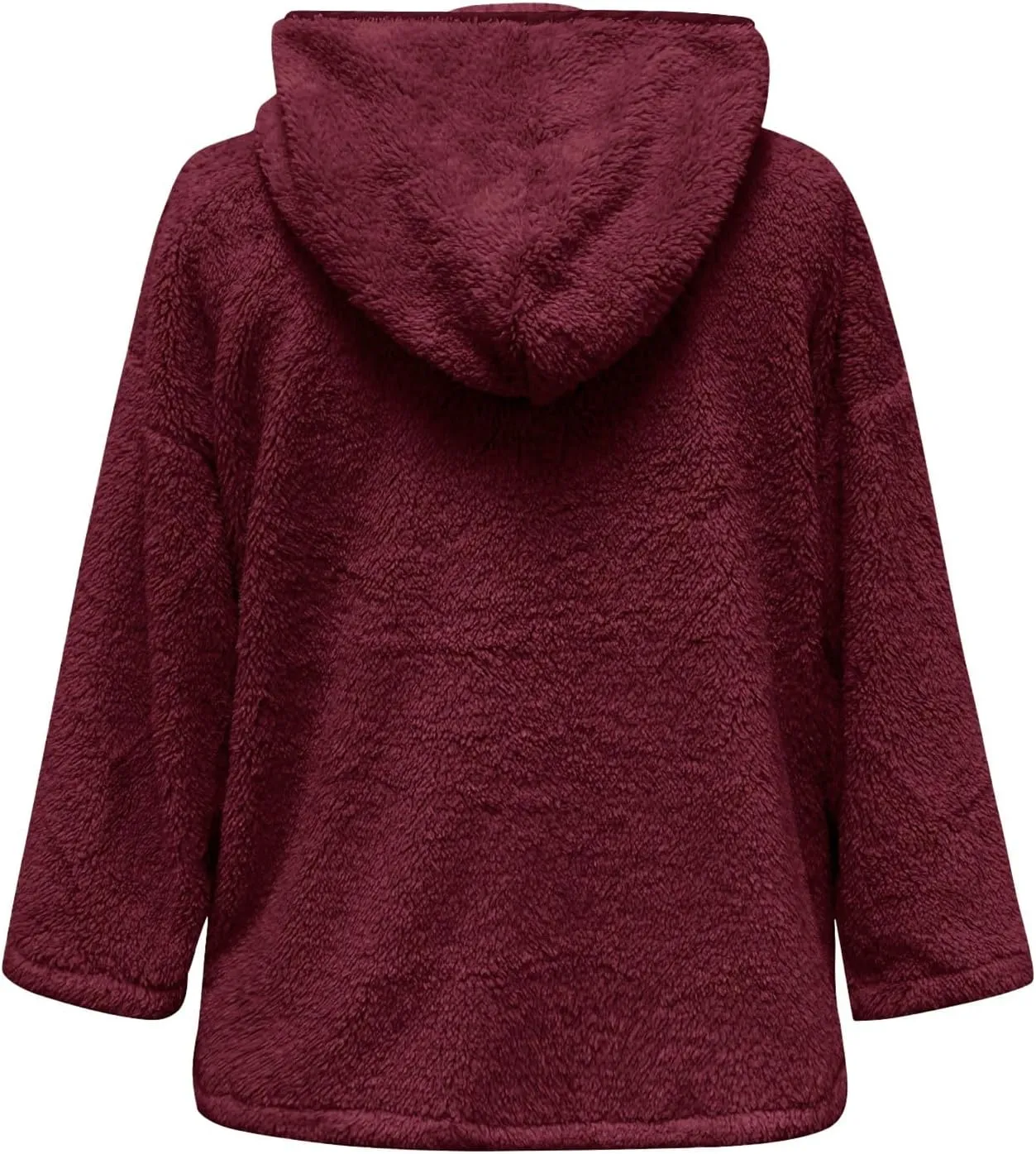 2024 Fashion Zipper Knitted Thick Fleece Coat for Women Long Sleeve Hooded Outwear Warm Soft Slim Overcoat Winter Suit