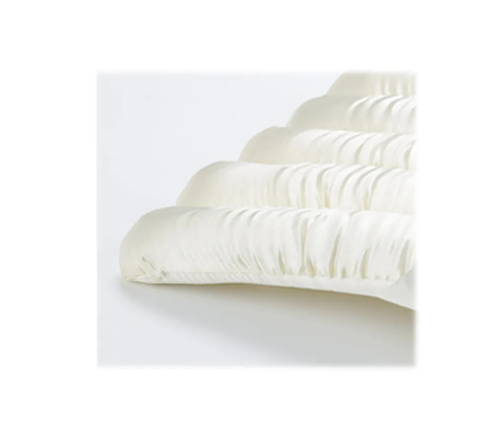 25-Pack Satin Padded Silk Hangers - Ivory White