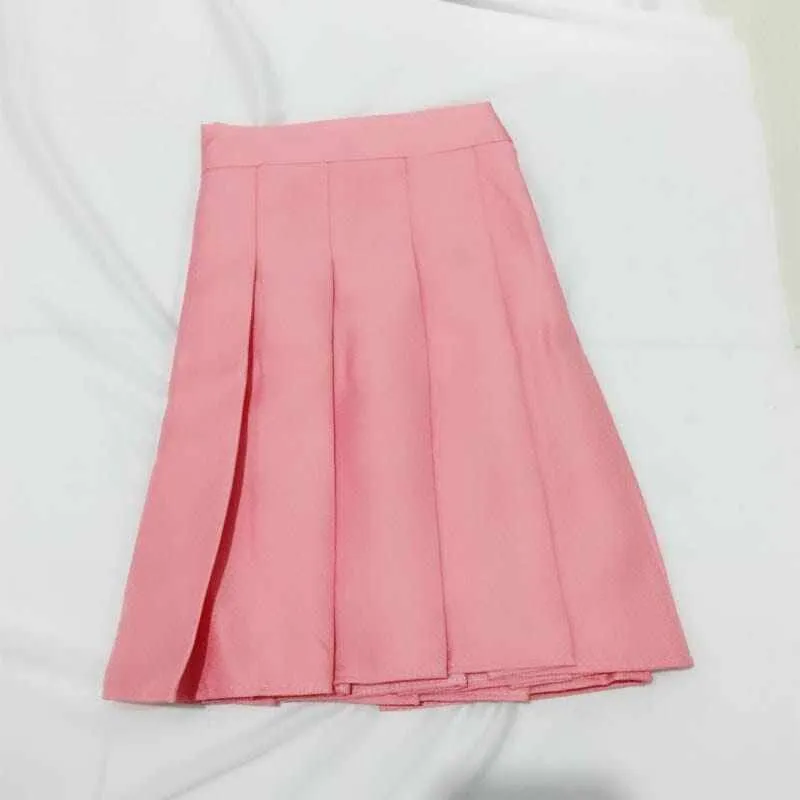 3XL Trendy Plaid Summer High Waist Plaid Pleated Skirts