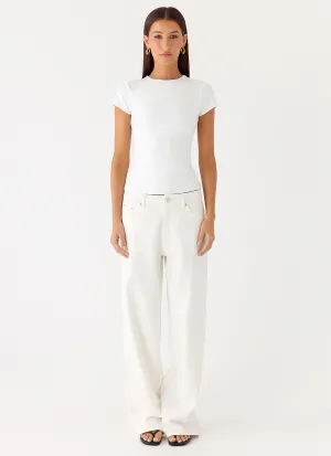 About You Top - White About You Top - White