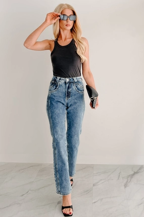 Ada High Rise Saige Dad Jeans (Medium) Ada High Rise Saige Dad Jeans (Medium)