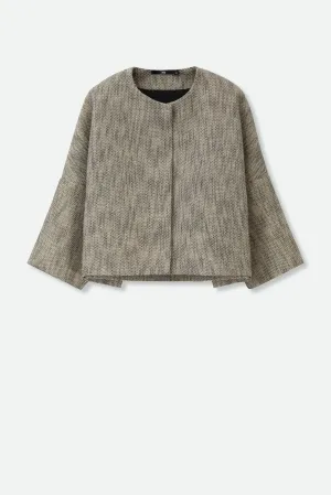 ADELAIDE IN BONOTTO LINEN BLEND FABRIC FROM ITALY ADELAIDE IN BONOTTO LINEN BLEND FABRIC FROM ITALY