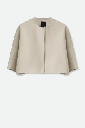 ADELAIDE SNAP JACKET IN DOUBLE-FACE CASHMERE WOOL ADELAIDE SNAP JACKET IN DOUBLE-FACE CASHMERE WOOL