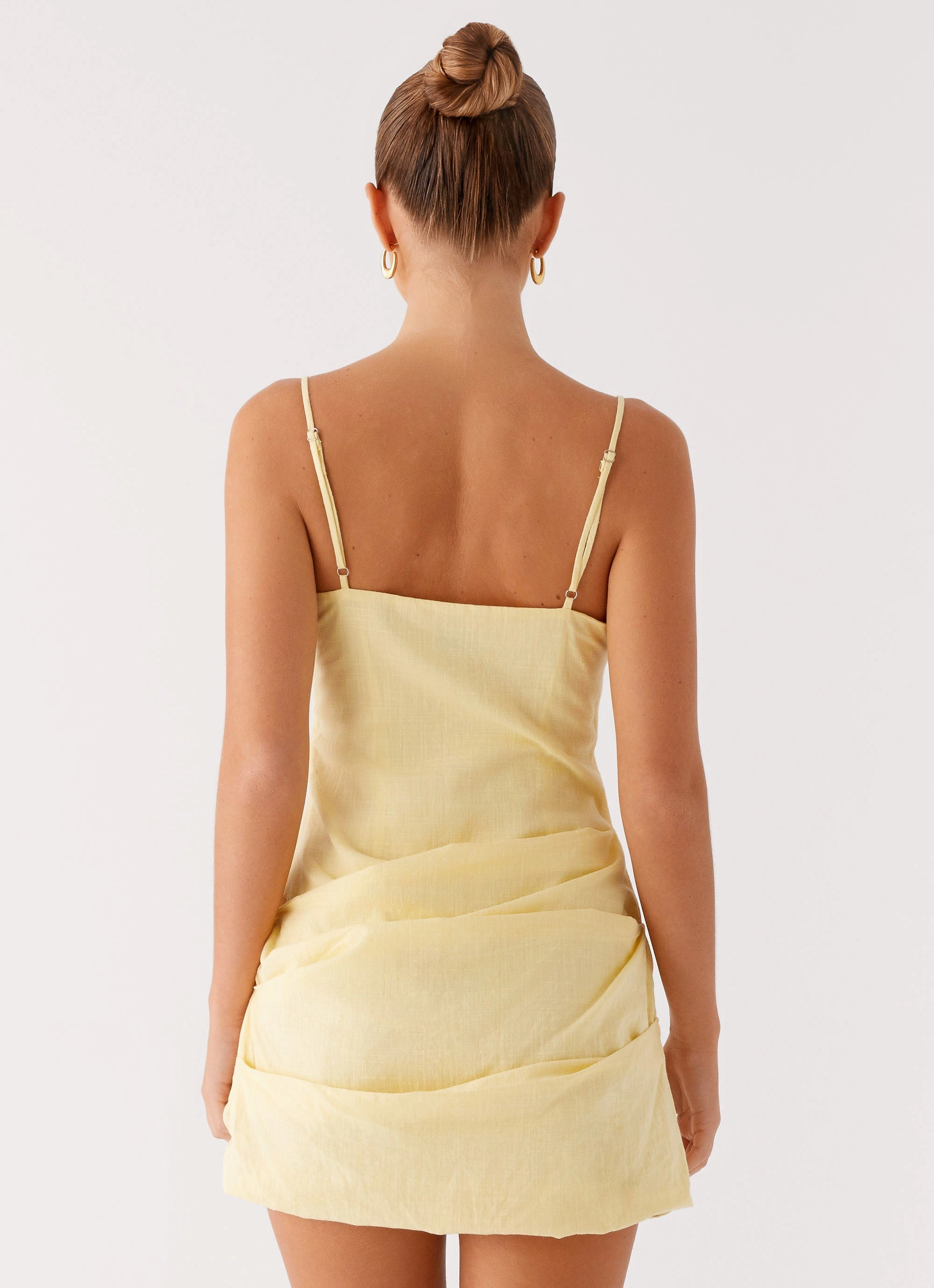 Adella Mini Dress - Yellow