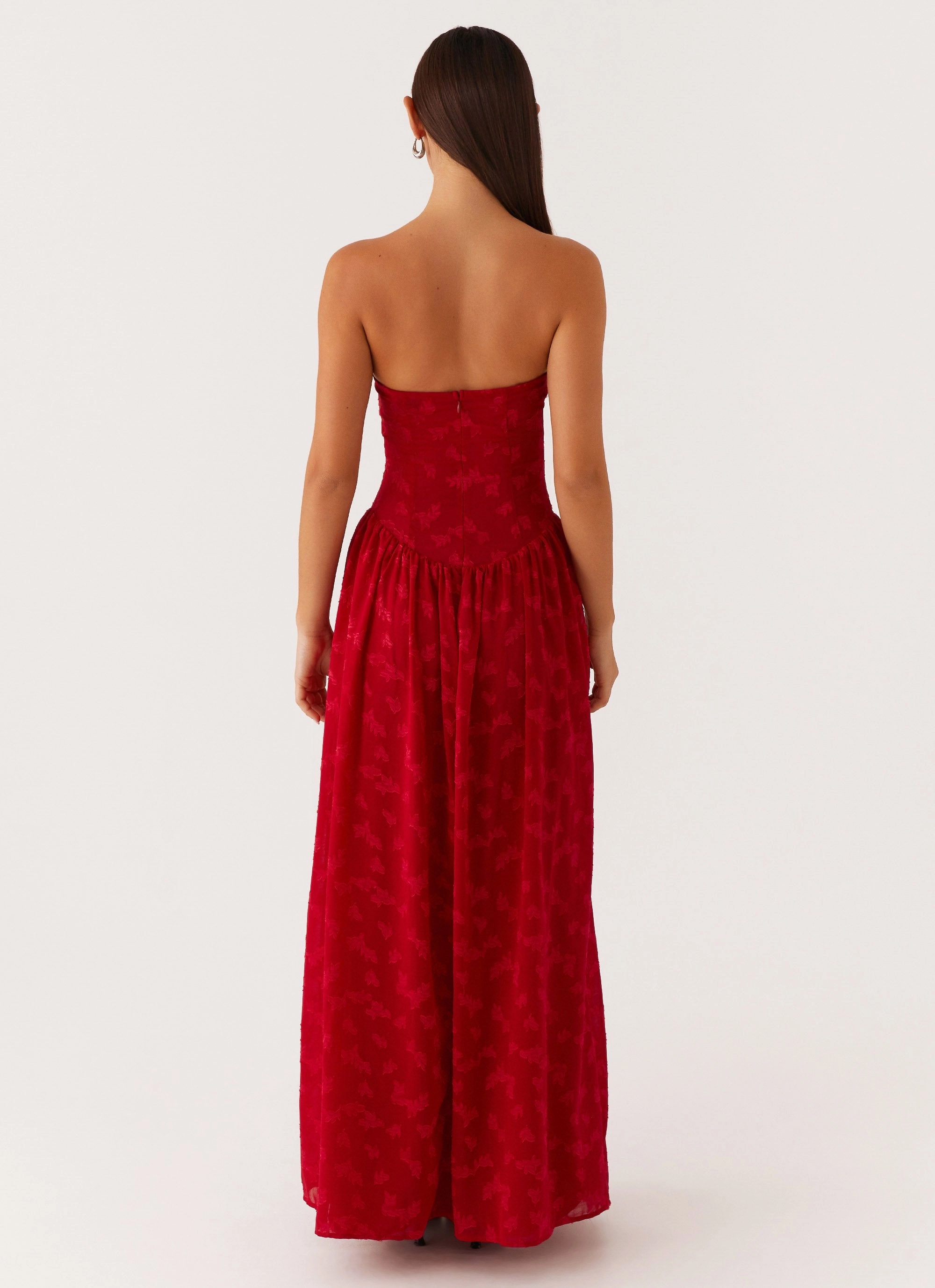 Adira Maxi Dress - Red