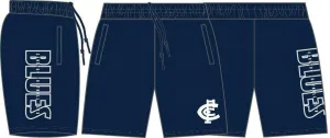 AFL Performance Shorts - Carlton Blues - Supporter - Adult - Mens