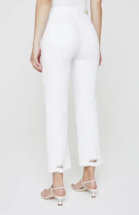 AG Alexxis Crop in White