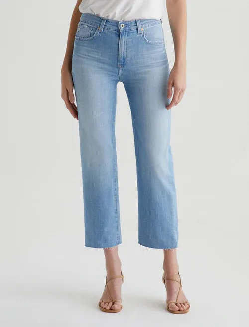 AG Brinley Mid Rise Straight Leg Crop Jeans - Dana Point