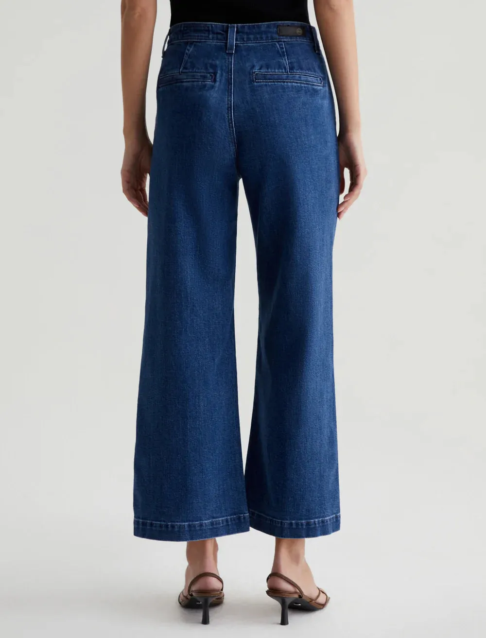 AG Daneel - High Rise Wide Leg Crop Jean