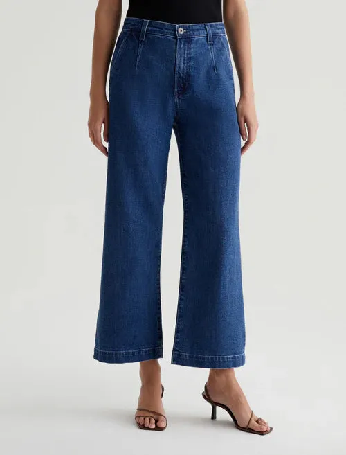 AG Daneel - High Rise Wide Leg Crop Jean