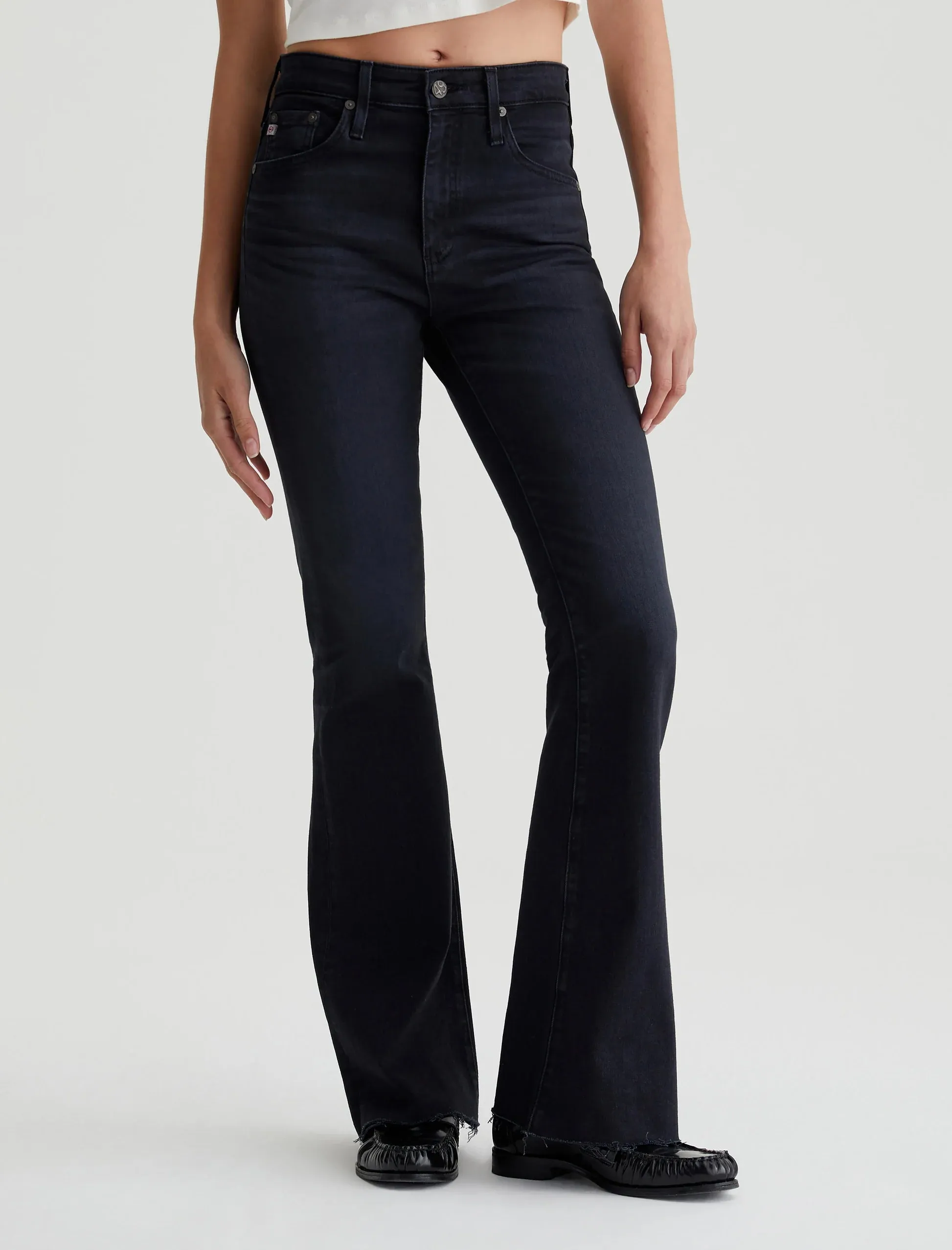 AG Jeans Farrah Boot High Rise Jeans- 4 Years Discord