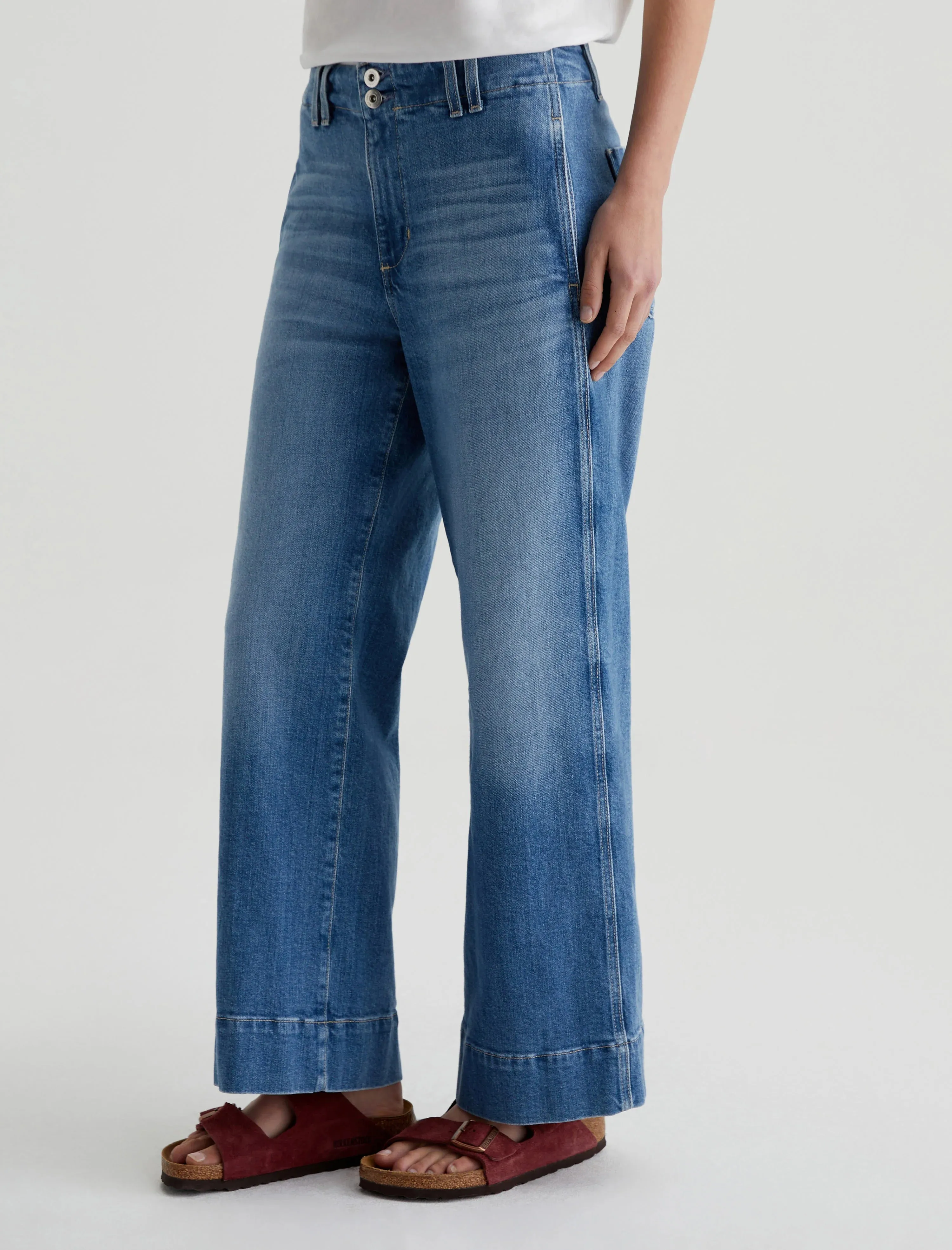 AG Natasha Mid Rise Crop Jeans