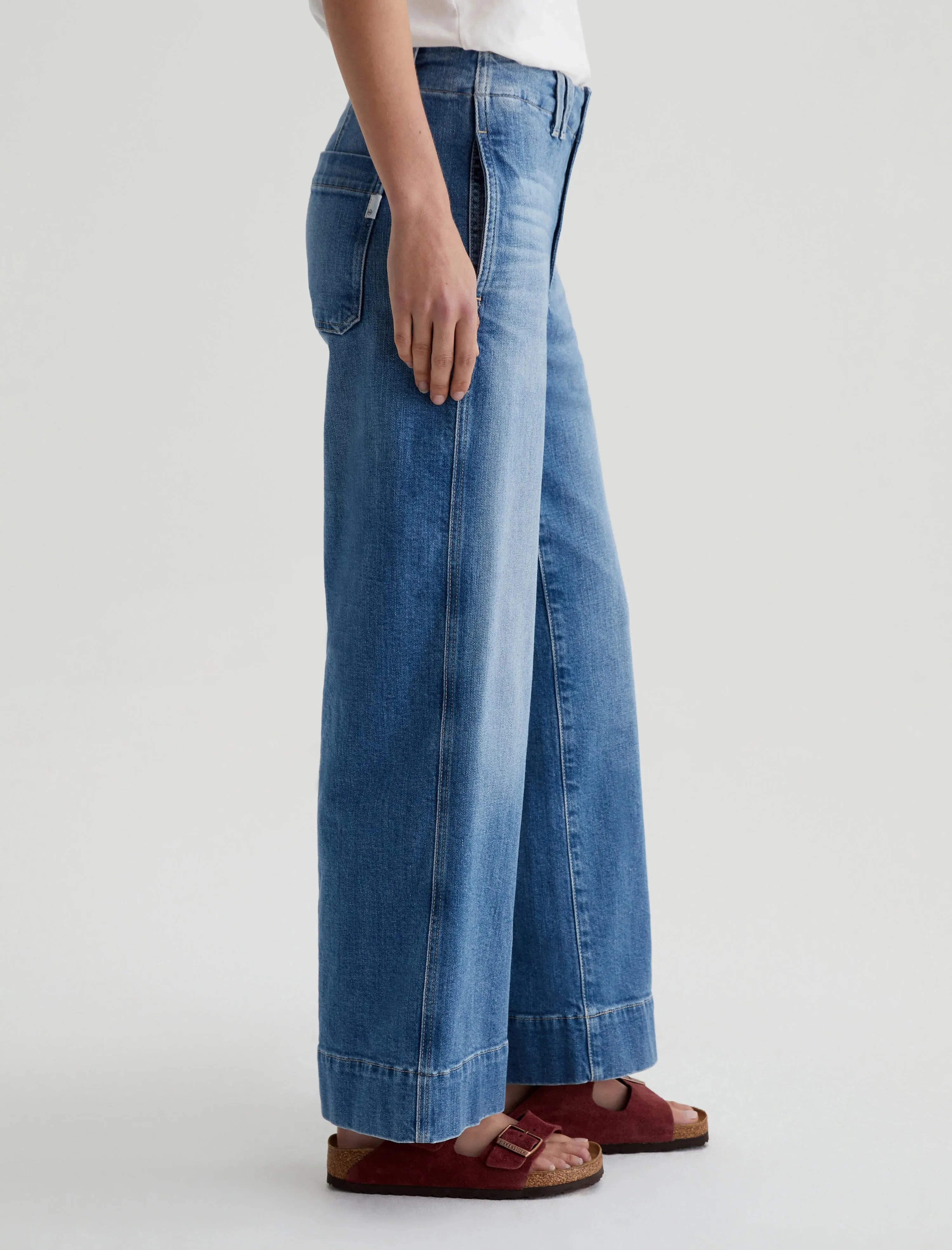 AG Natasha Mid Rise Crop Jeans