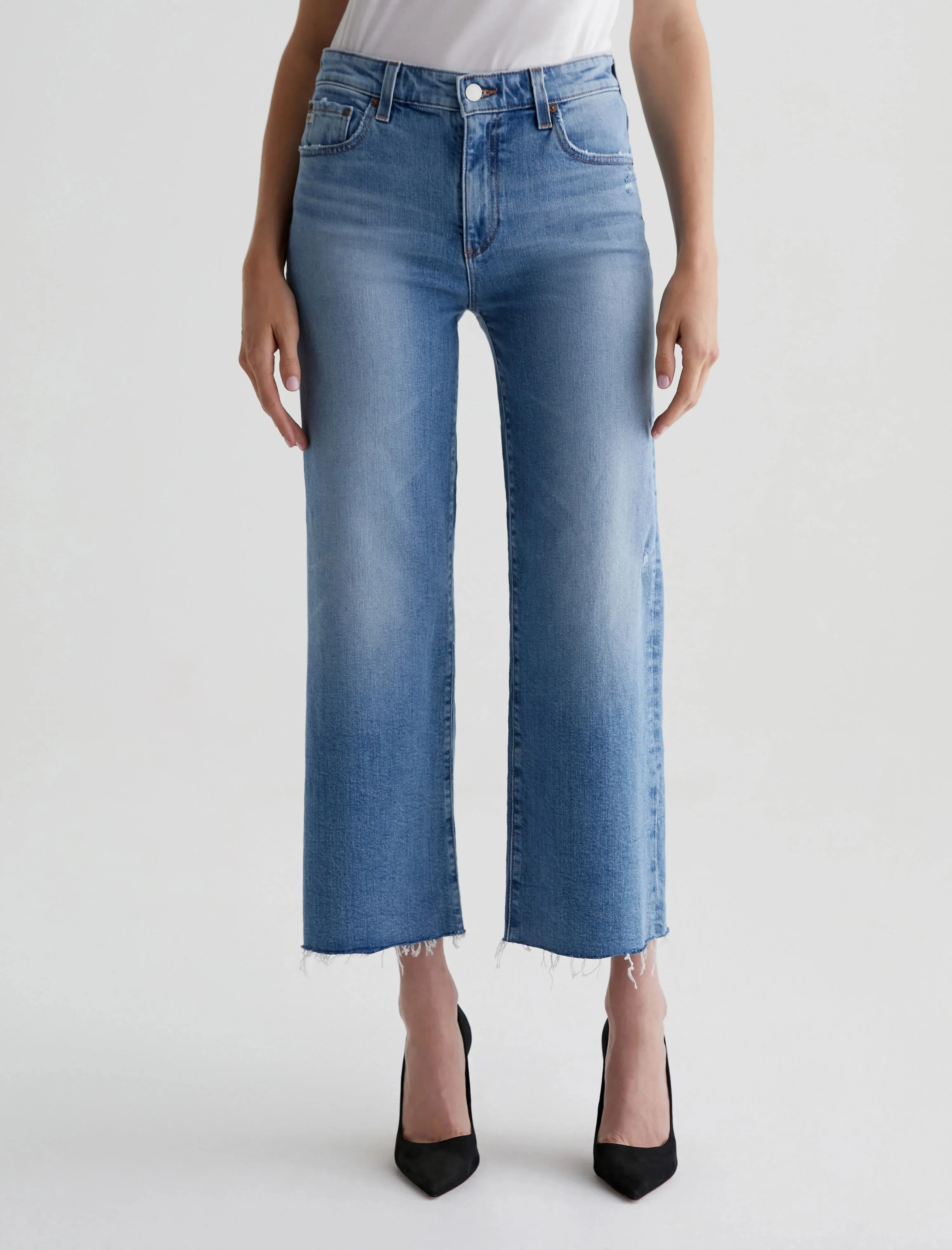 AG Saige Wide Leg Crop - 18 Years Oslo