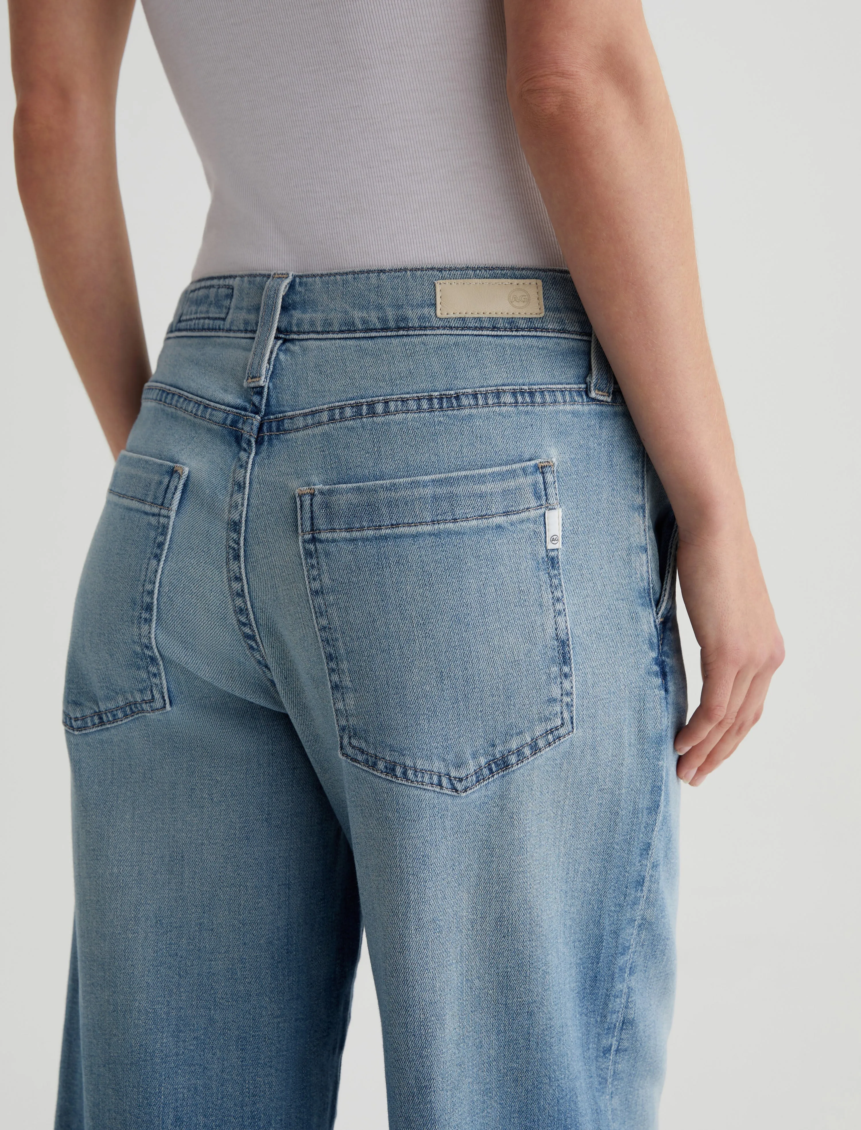 AG Stella Ankle Palazzo Jeans - Aries