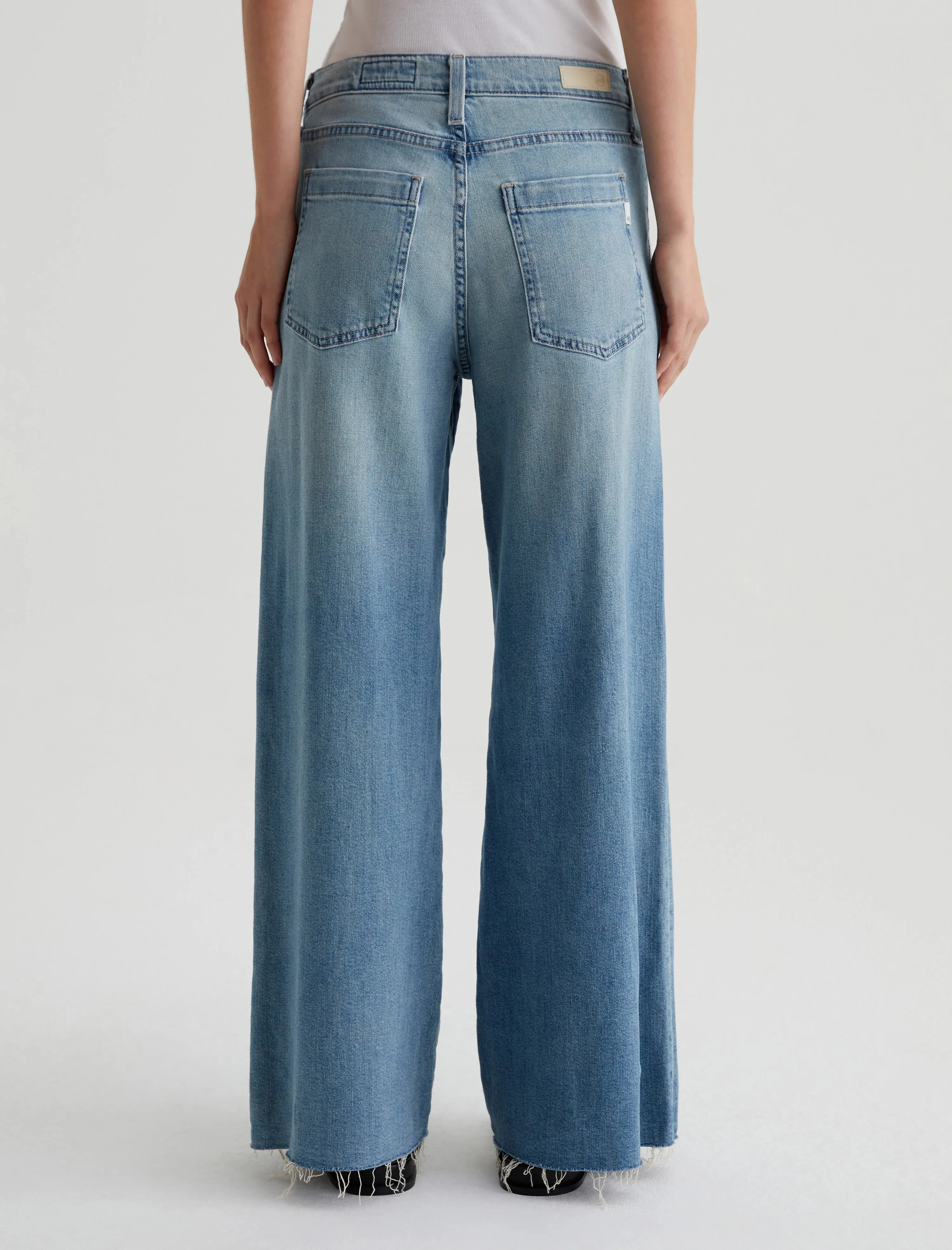 AG Stella Ankle Palazzo Jeans - Aries