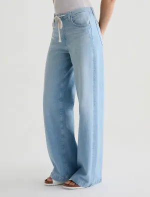 AG Stella Wide Leg Palazzo Cinched Jeans - Serendipity AG Stella Wide Leg Palazzo Cinched Jeans - Serendipity