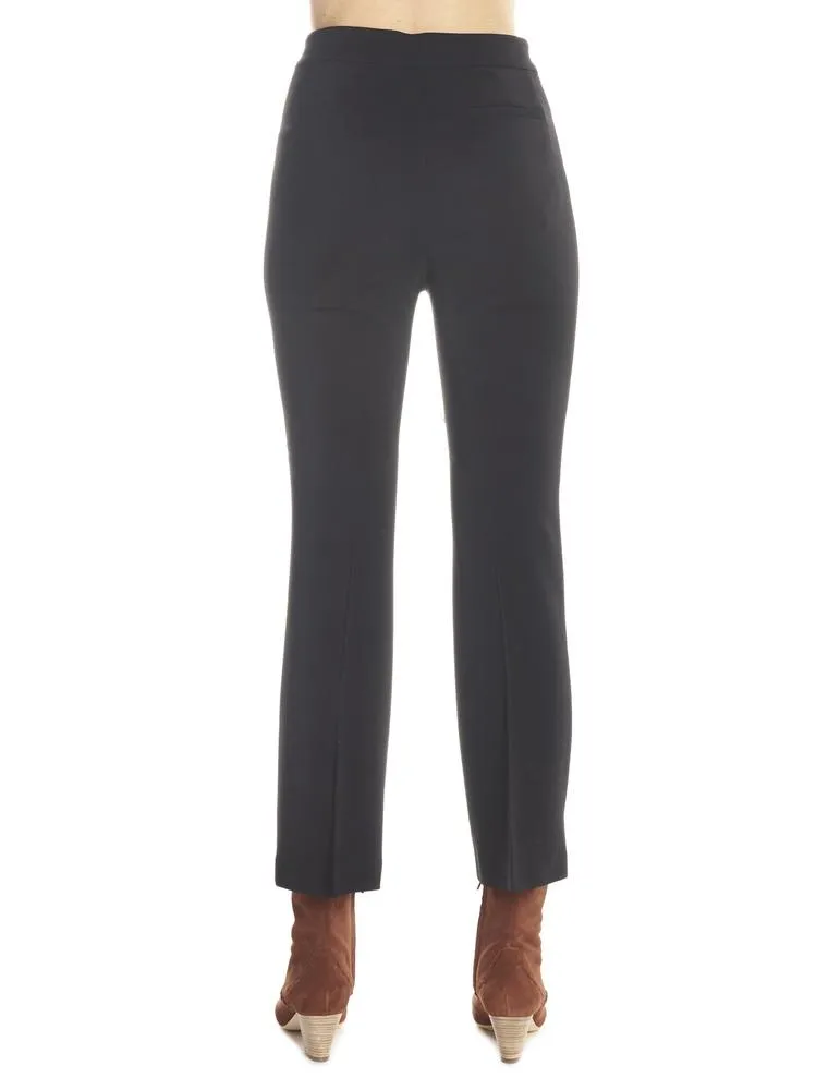 Alberta Ferretti High-Waisted Flare Trousers