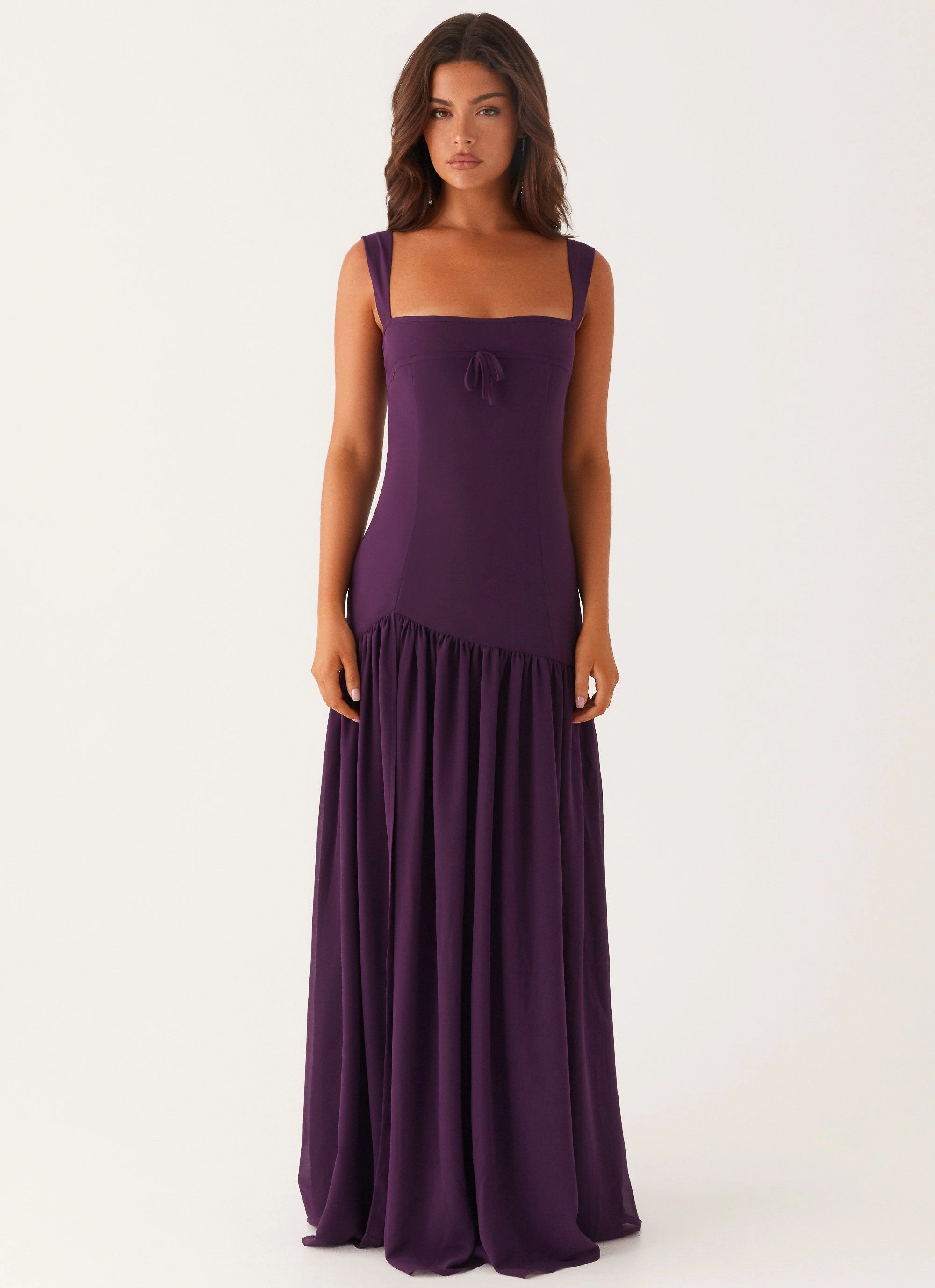 Alberta Maxi Dress - Mulberry