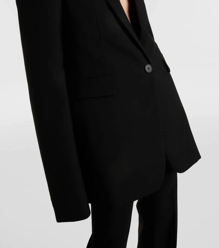 Alexander McQueen Oversized wool blazer
