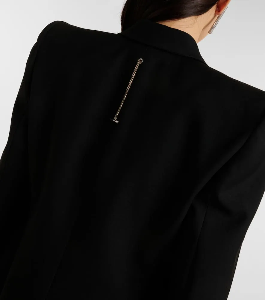 Alexander McQueen Oversized wool blazer
