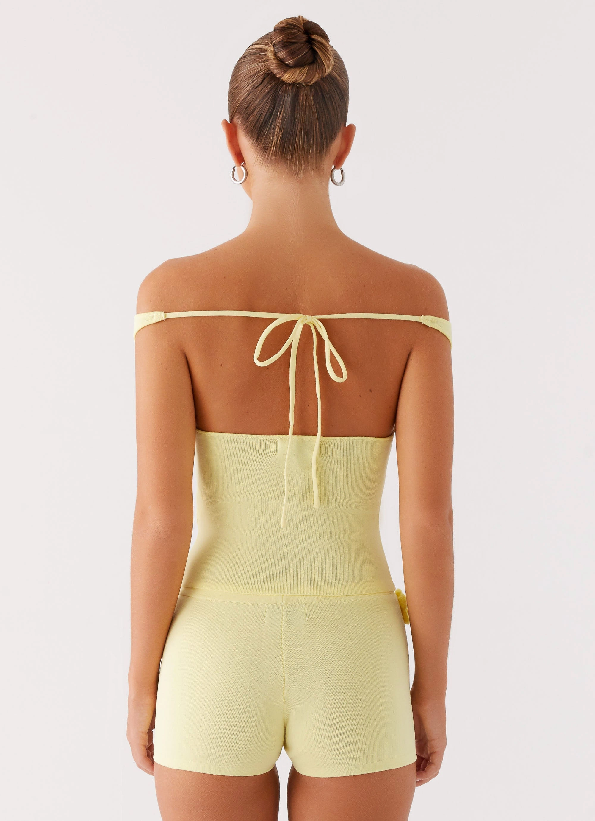 Aliah Knit Top - Yellow