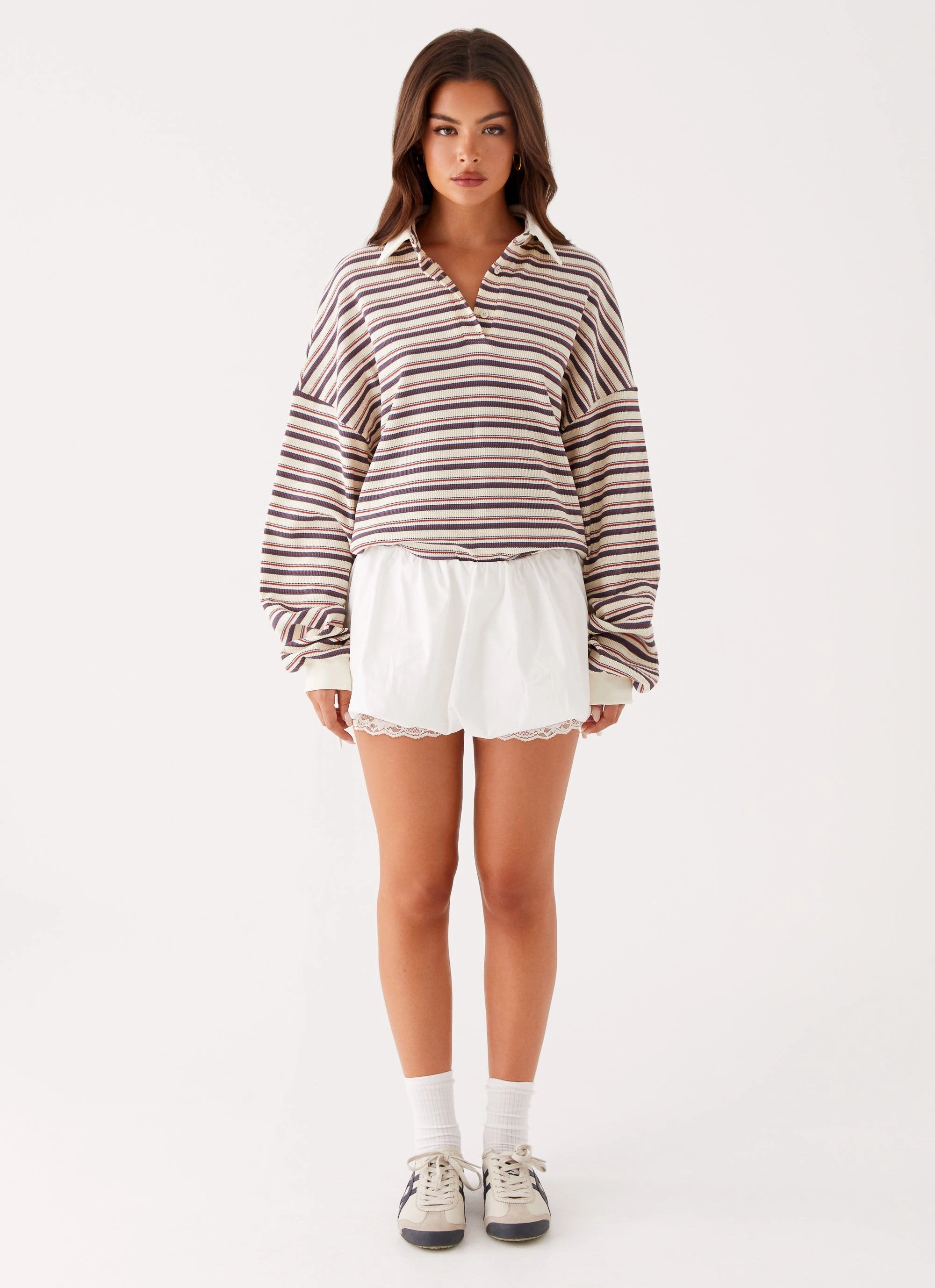 All Mine Bubble Skort - White