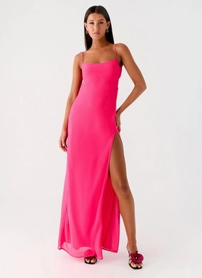 Alouette Maxi Dress - Fuchsia Alouette Maxi Dress - Fuchsia