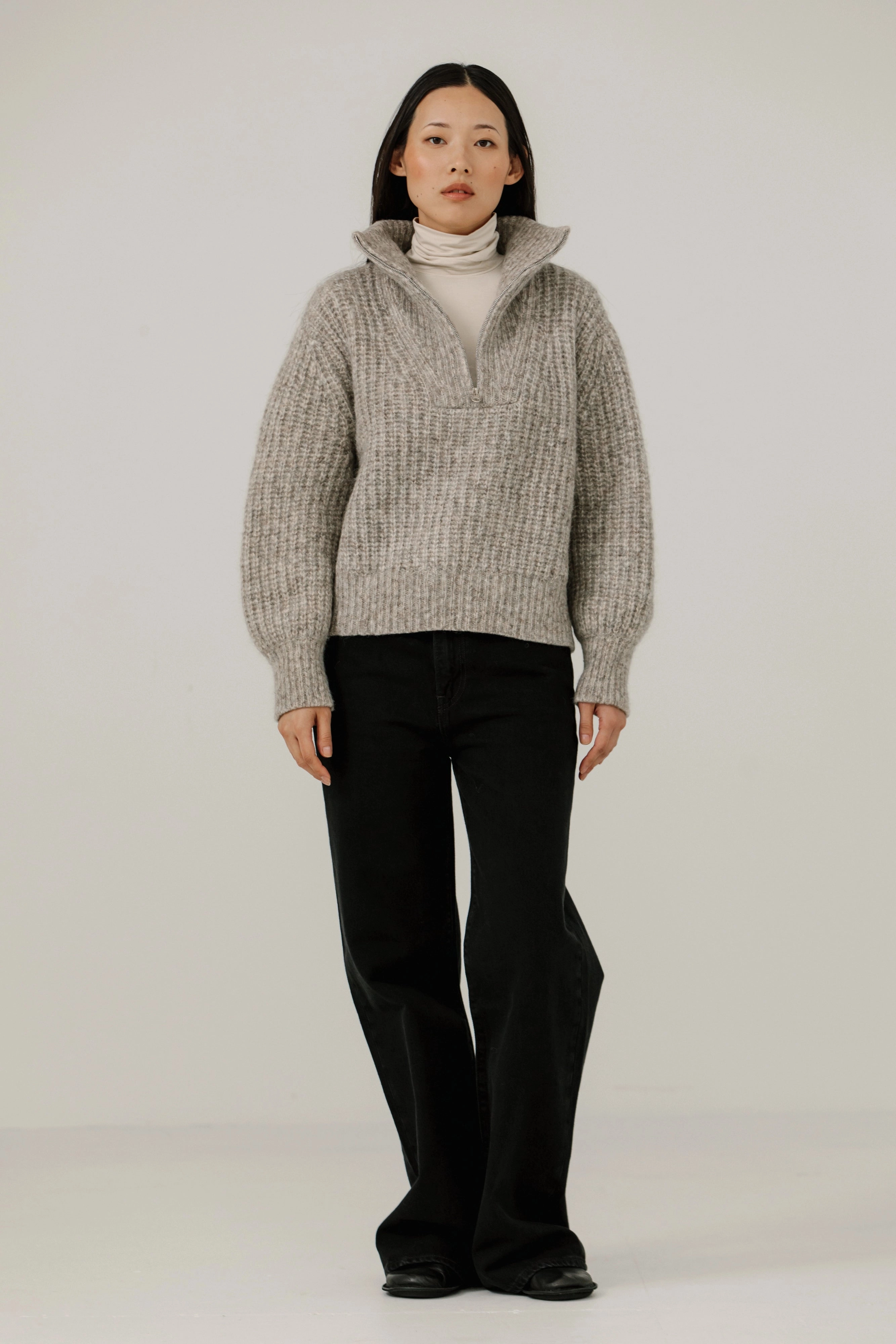 Alpine Quarter Zip Sweater