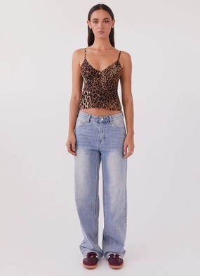 Amani Cami Top - Leopard Amani Cami Top - Leopard