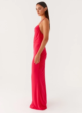 Amari Maxi Dress - Raspberry Amari Maxi Dress - Raspberry