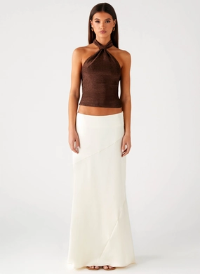 Amber Light Top - Chocolate Amber Light Top - Chocolate