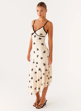 Amelia Midi Dress - Nude Amelia Midi Dress - Nude