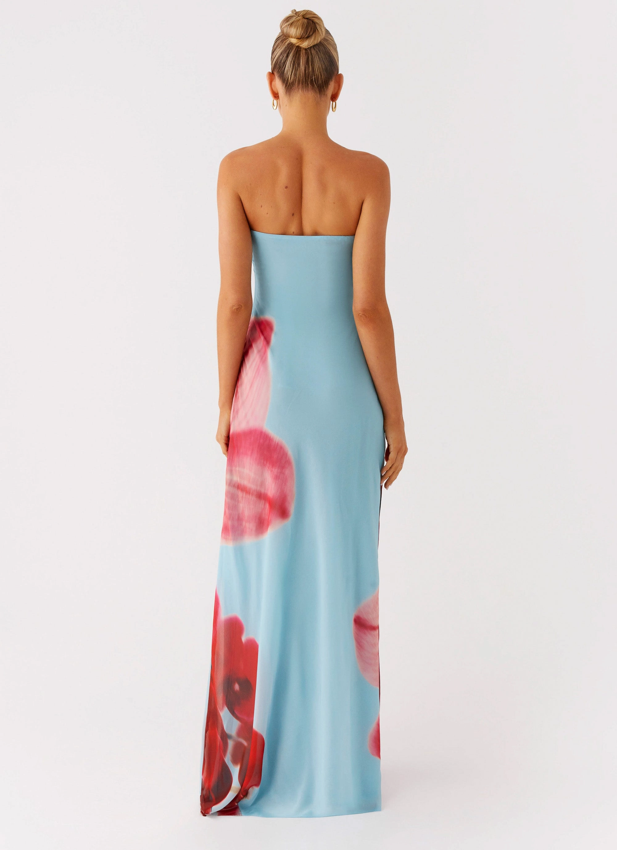 Amelle Maxi Dress - Turquoise Bloom