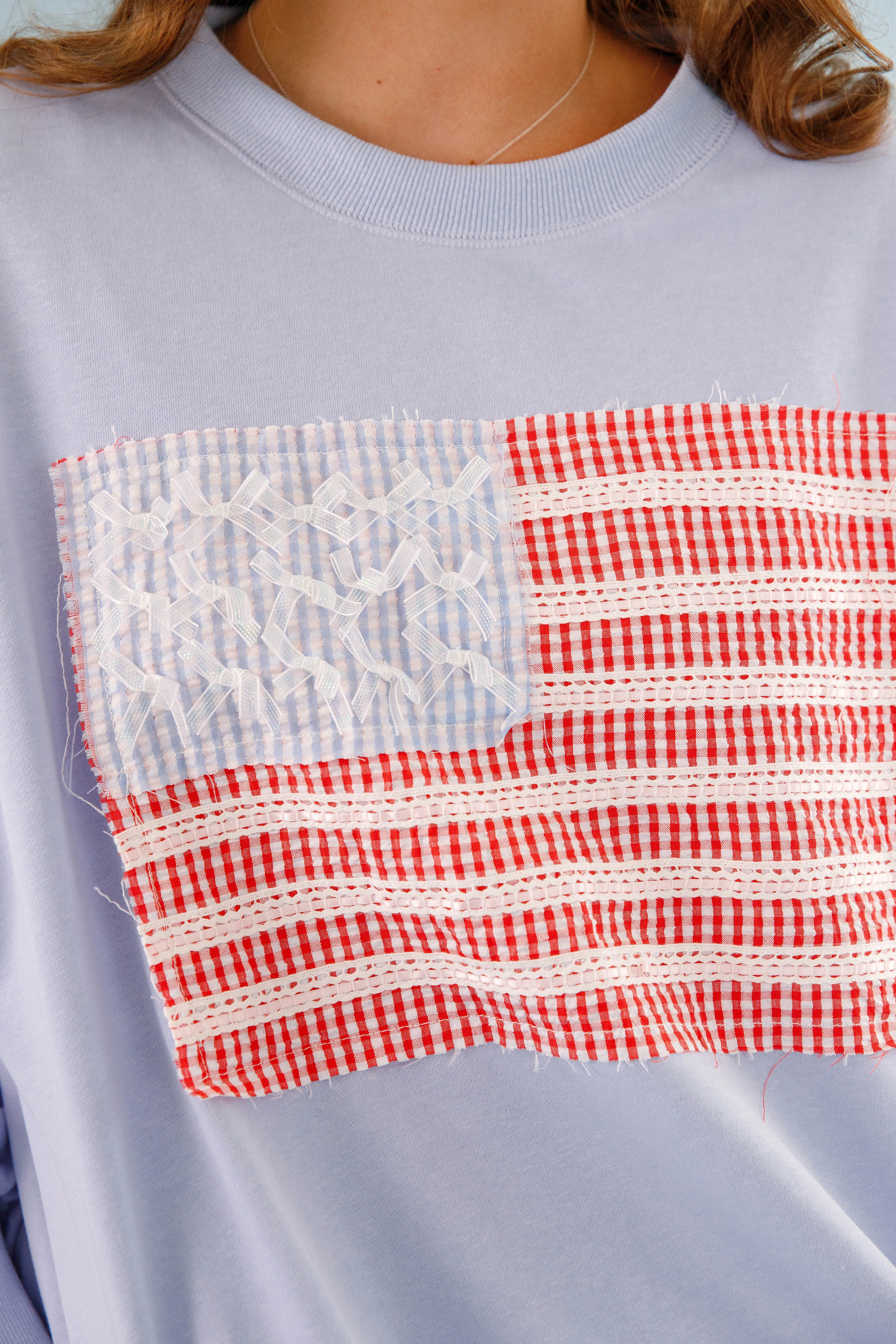 America's Sweetheart Pullover-Blue