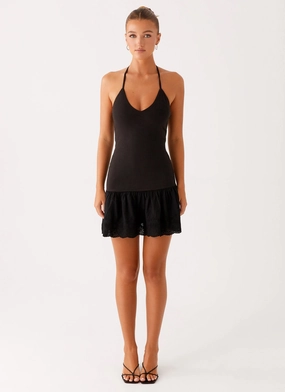 Amsterdam Mini Dress - Black Amsterdam Mini Dress - Black