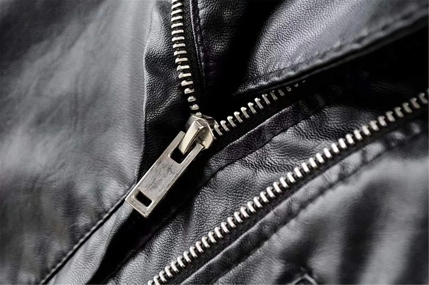 Andongnywell Ladies Motorcycle Leather Jackets Asymmetrical Slim PU Leather Outerwear Coat Moto Biker Jacket