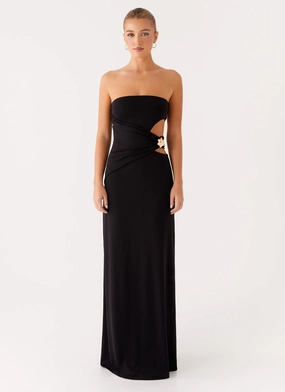 Anetta Maxi Dress - Black Anetta Maxi Dress - Black