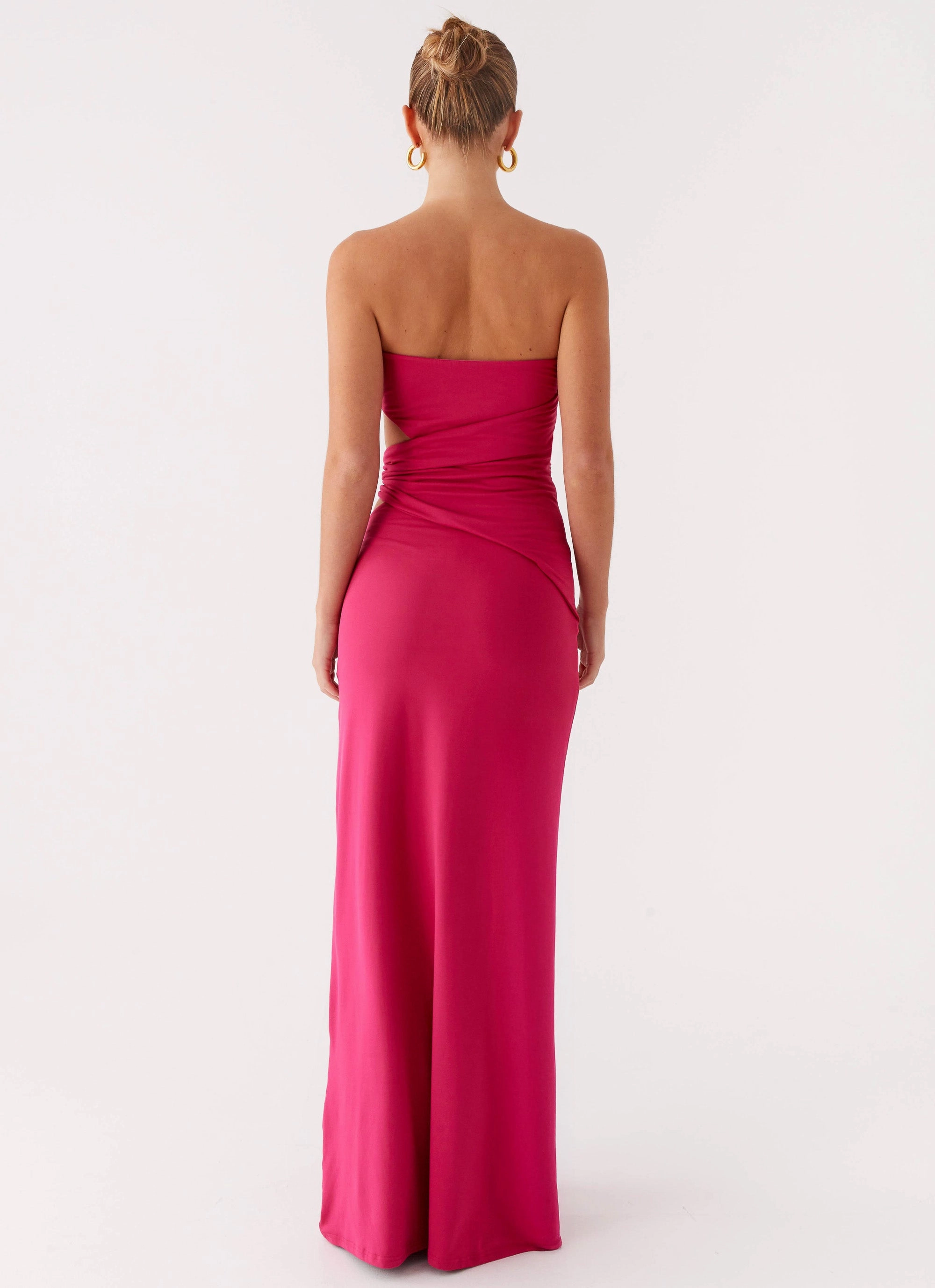 Anetta Maxi Dress - Fuchsia