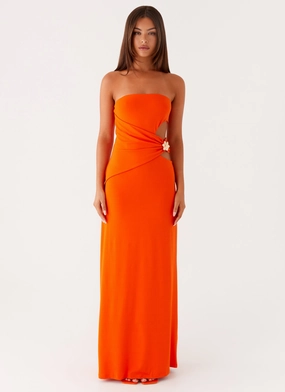 Anetta Maxi Dress - Orange Anetta Maxi Dress - Orange