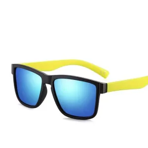 Angelo Ricci™ Classic Polarized Coating Black Frame Sunglasses