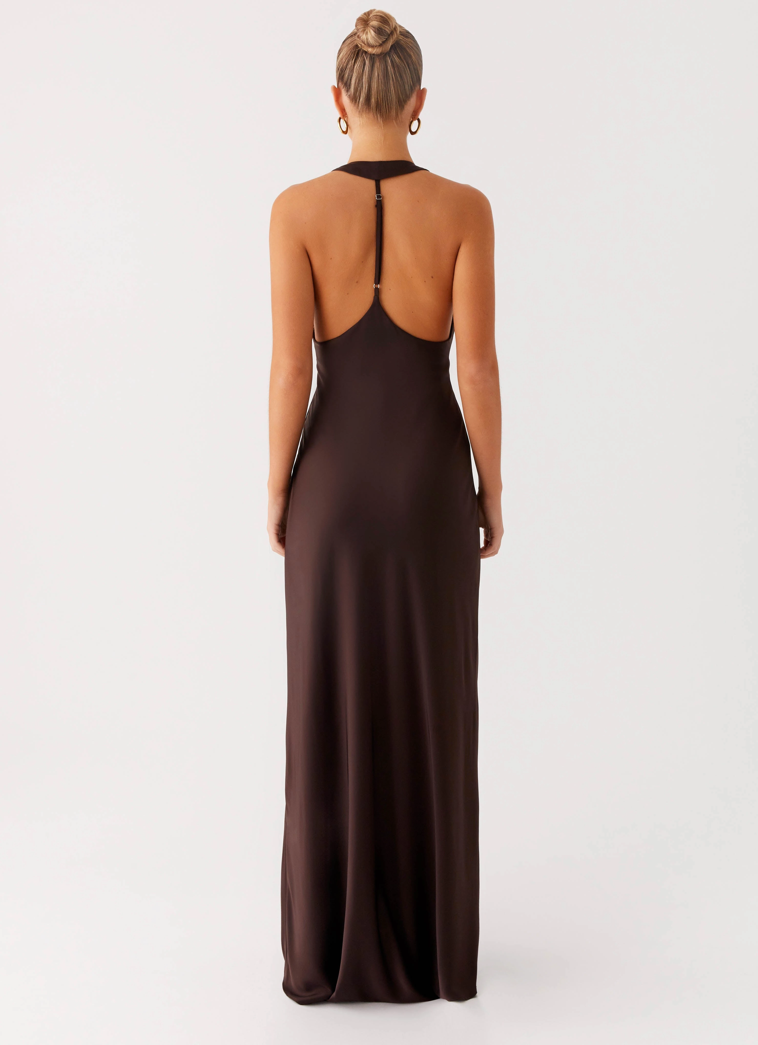 Angie Maxi Dress - Chocolate