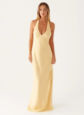 Angie Maxi Dress - Yellow Angie Maxi Dress - Yellow