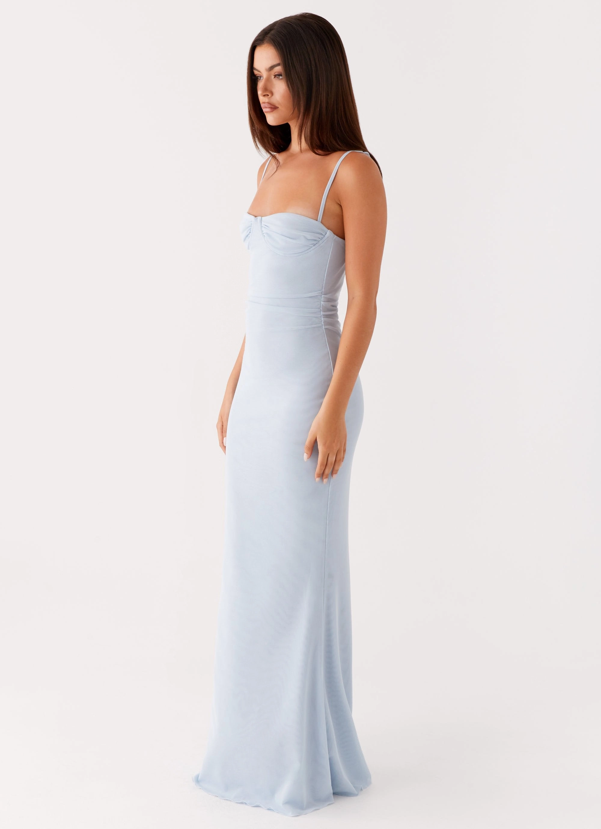 Anna Sophia Maxi Dress - Blue