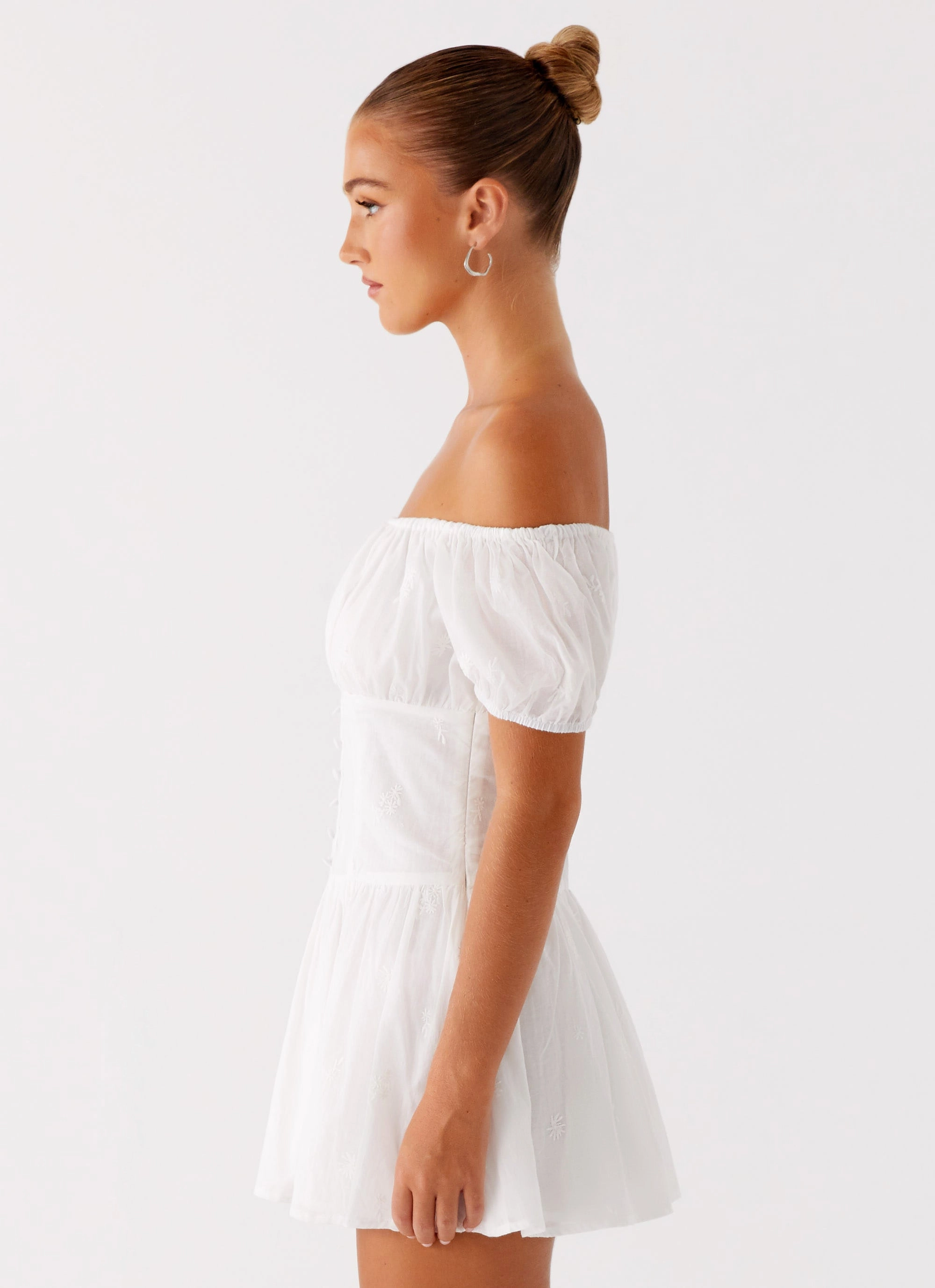 Anthem Mini Dress - Ivory