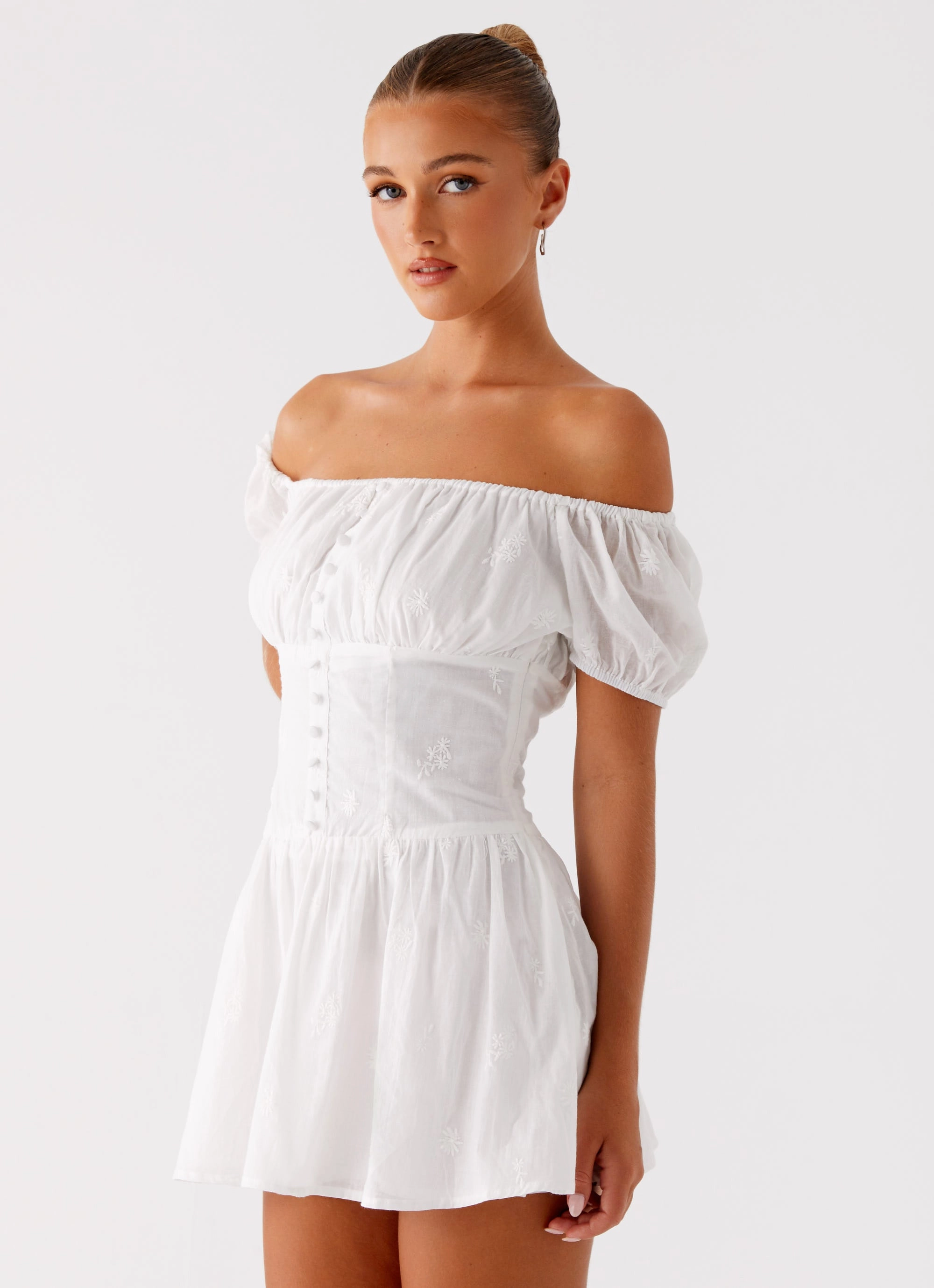 Anthem Mini Dress - Ivory
