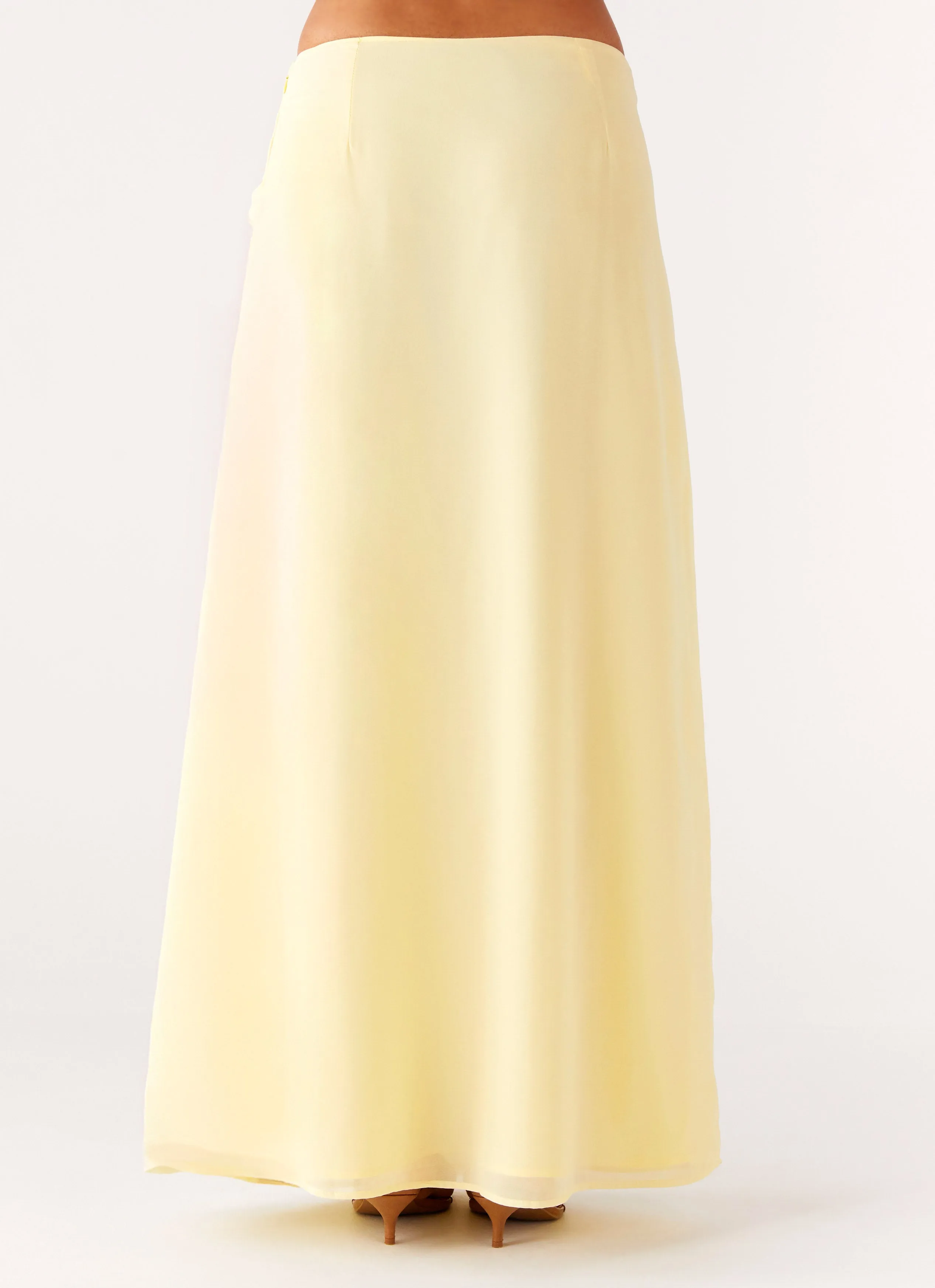 Anuhea Maxi Skirt - Yellow