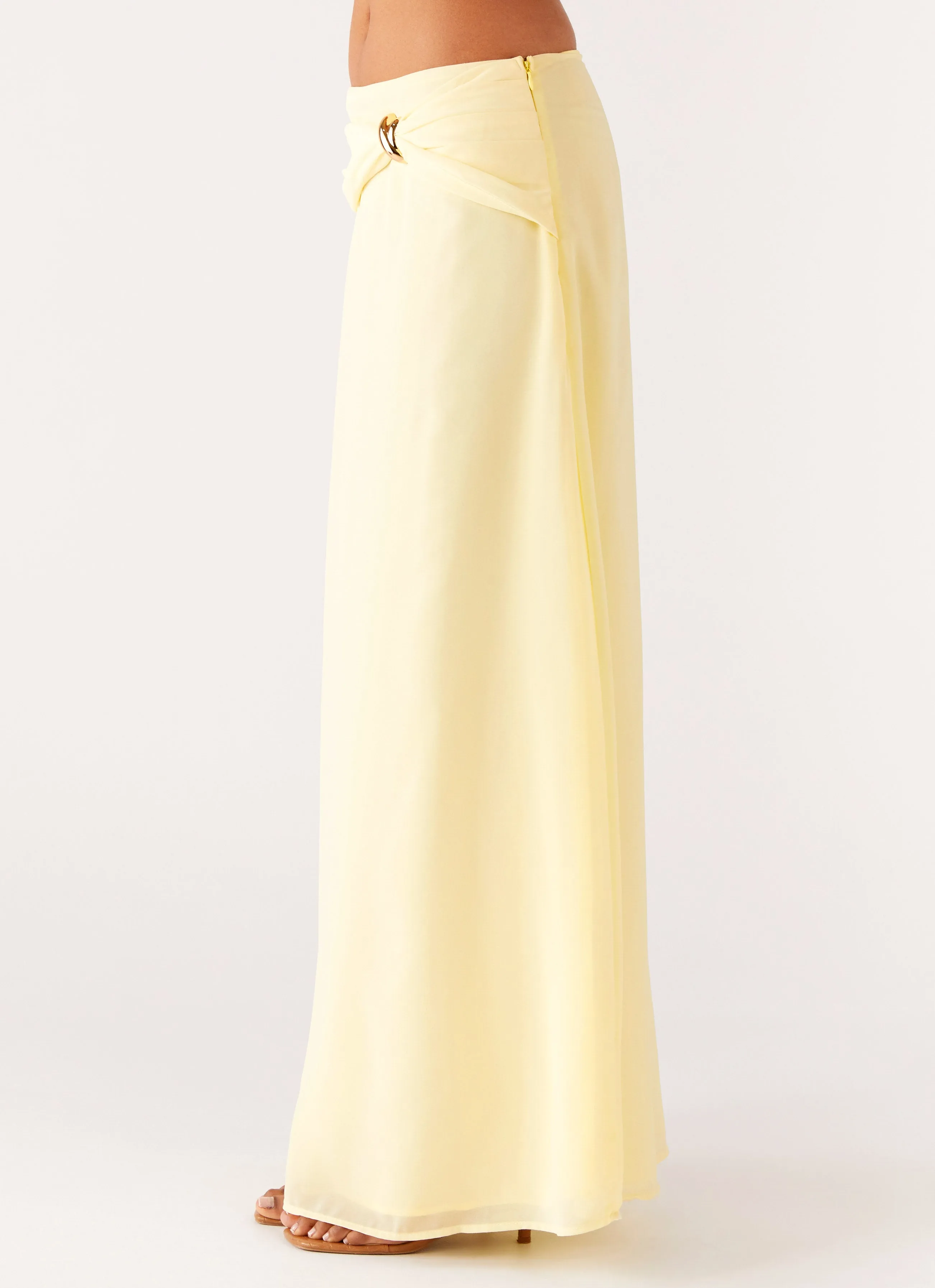 Anuhea Maxi Skirt - Yellow
